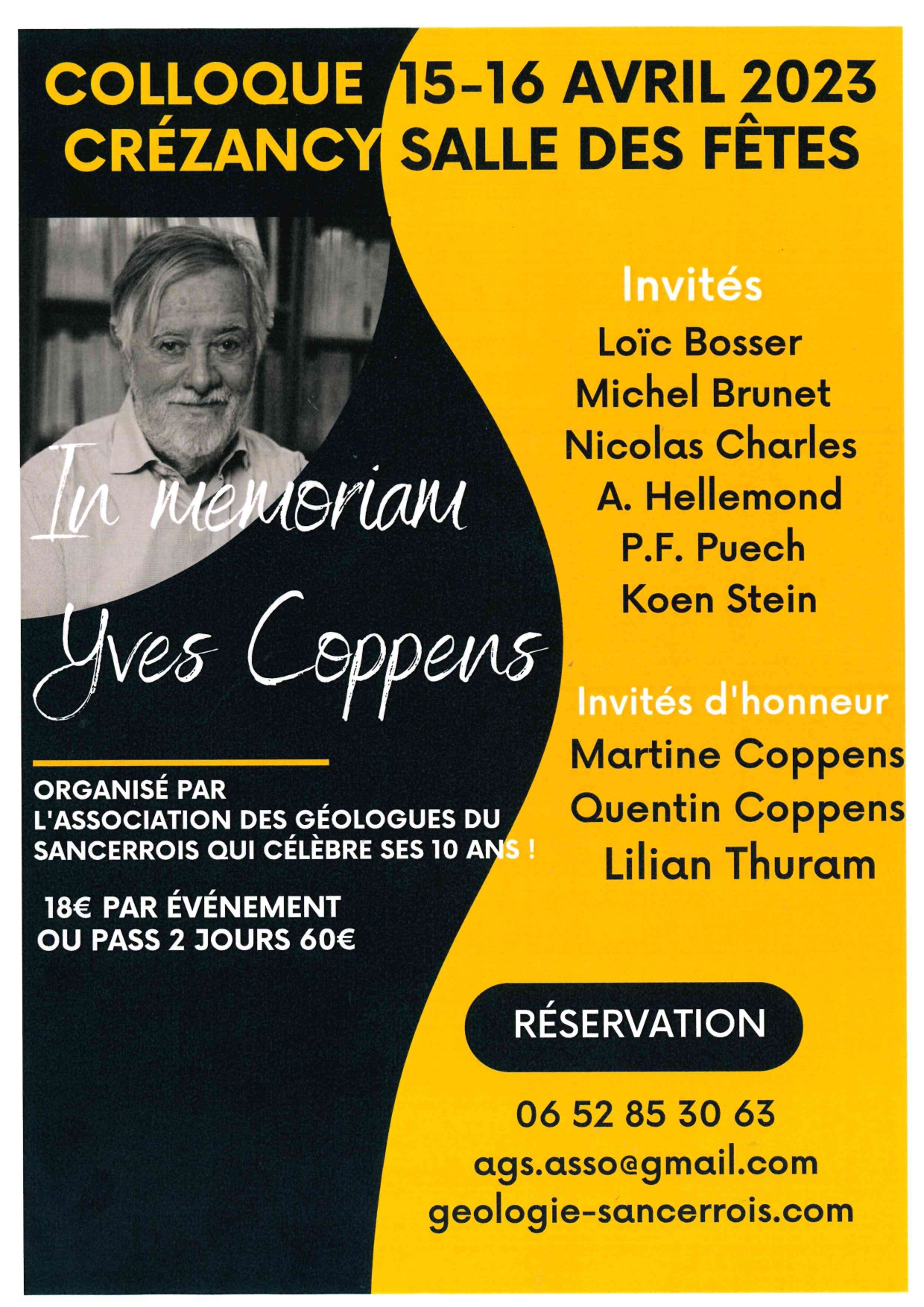 IN MEMORIAM YVES COPPENS : Nos souvenirs de Yves Coppens©