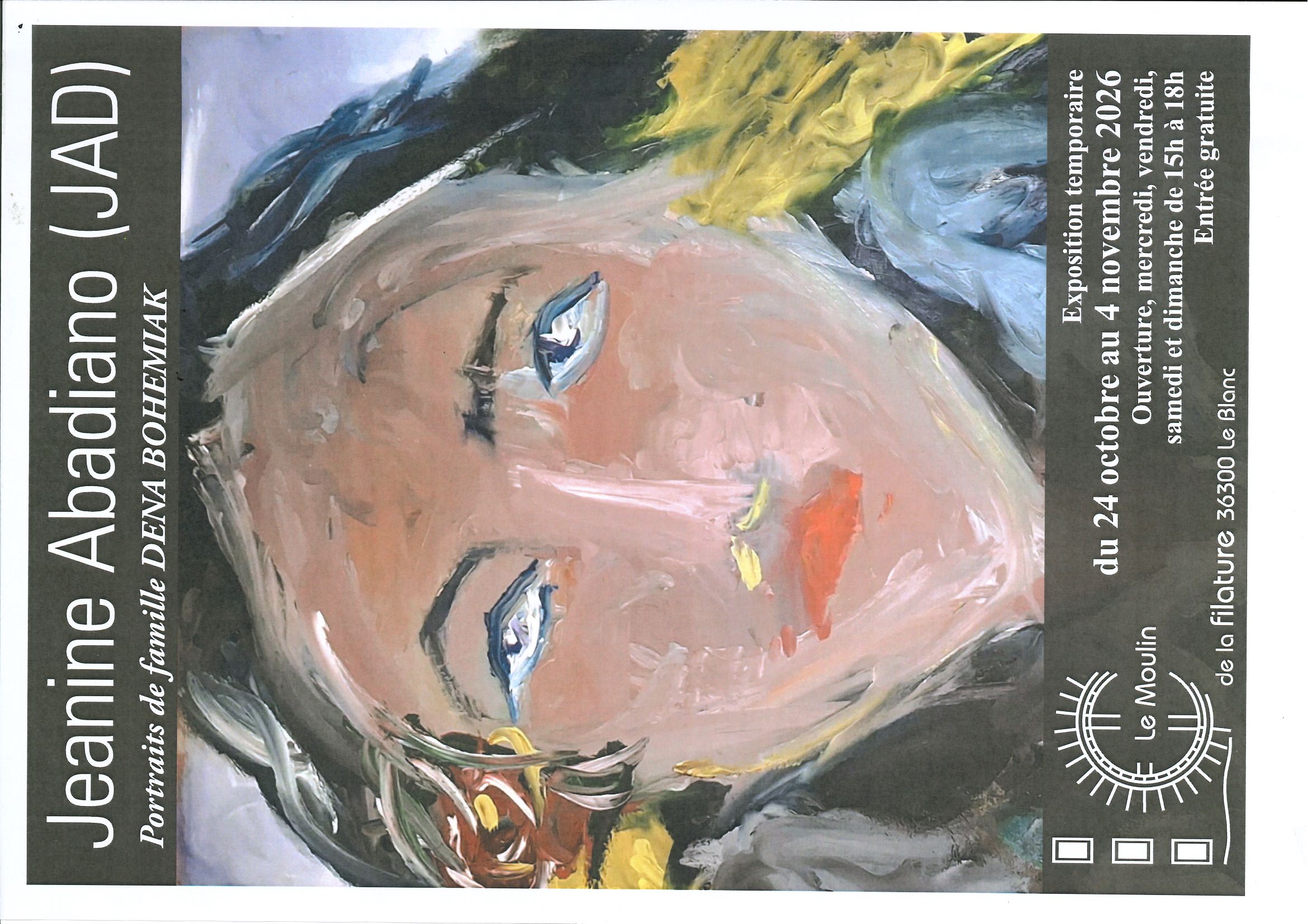 Exposition de peintures de Jeanine Abadiano