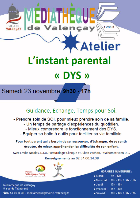 Atelier : l'instant parental 