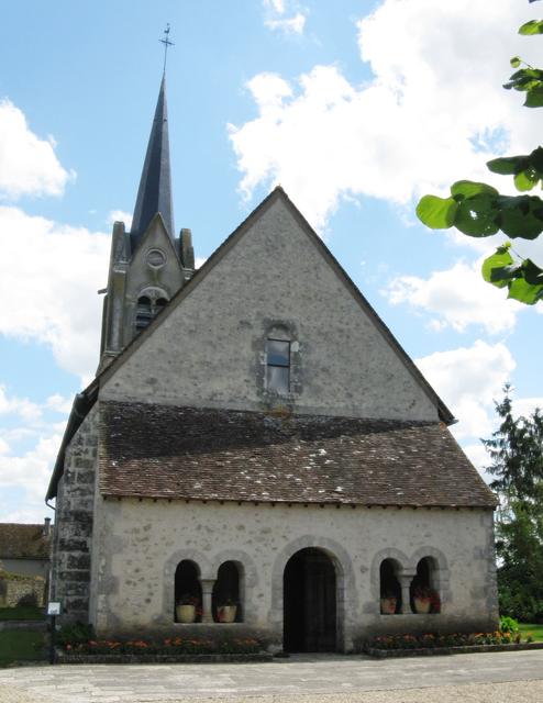 Eglise Notre-Dame de l'Assomption  France Centre-Val de Loire Loiret Girolles 45120