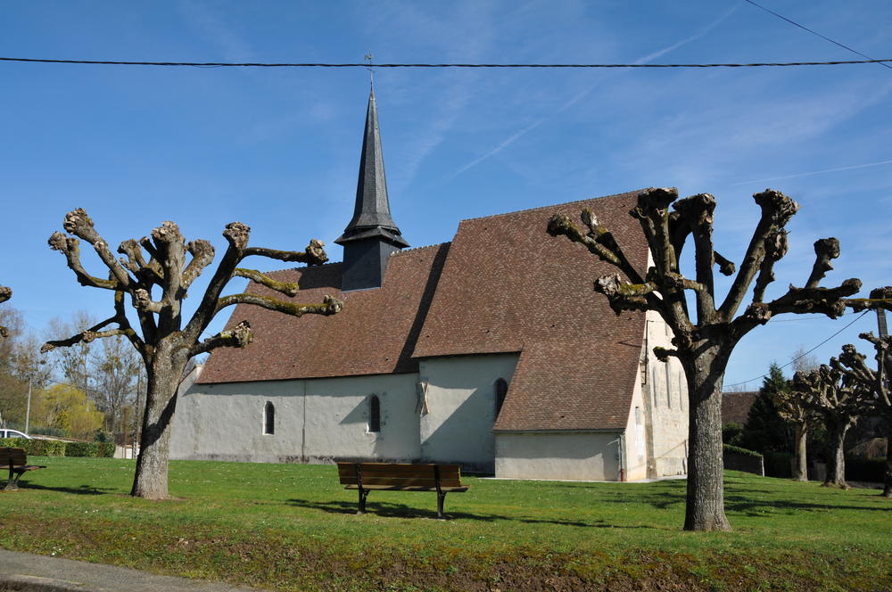 Eglise Saint-Martin  France Centre-Val de Loire Loiret Courtemaux 45320