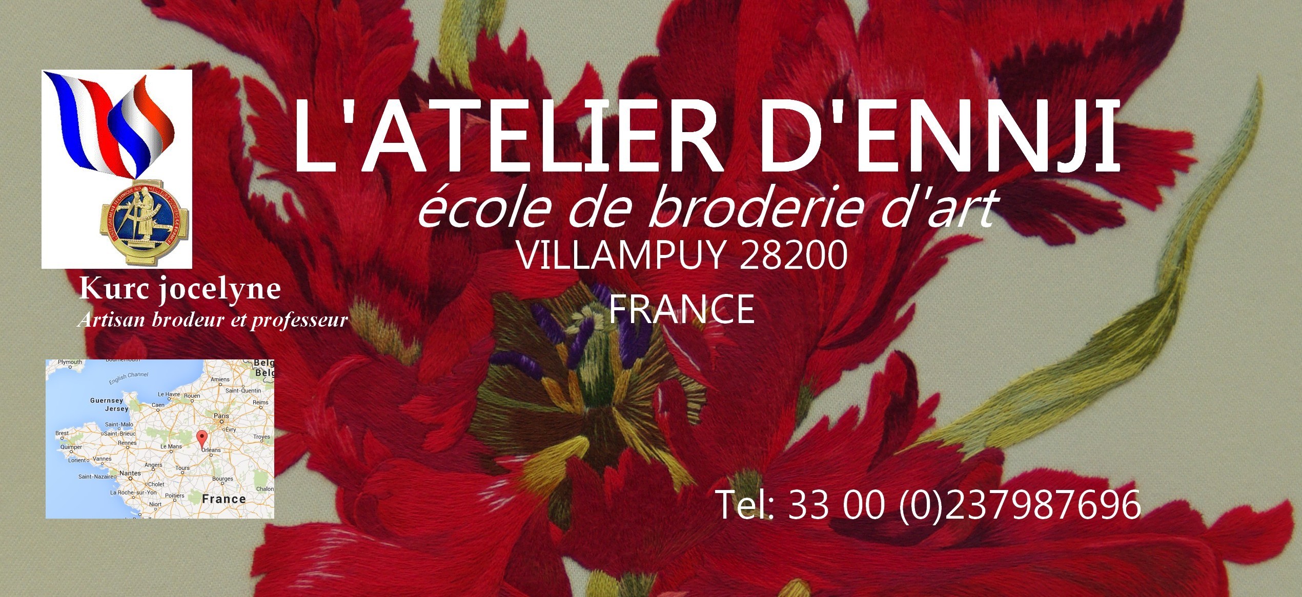 Atelier école de broderie d'art