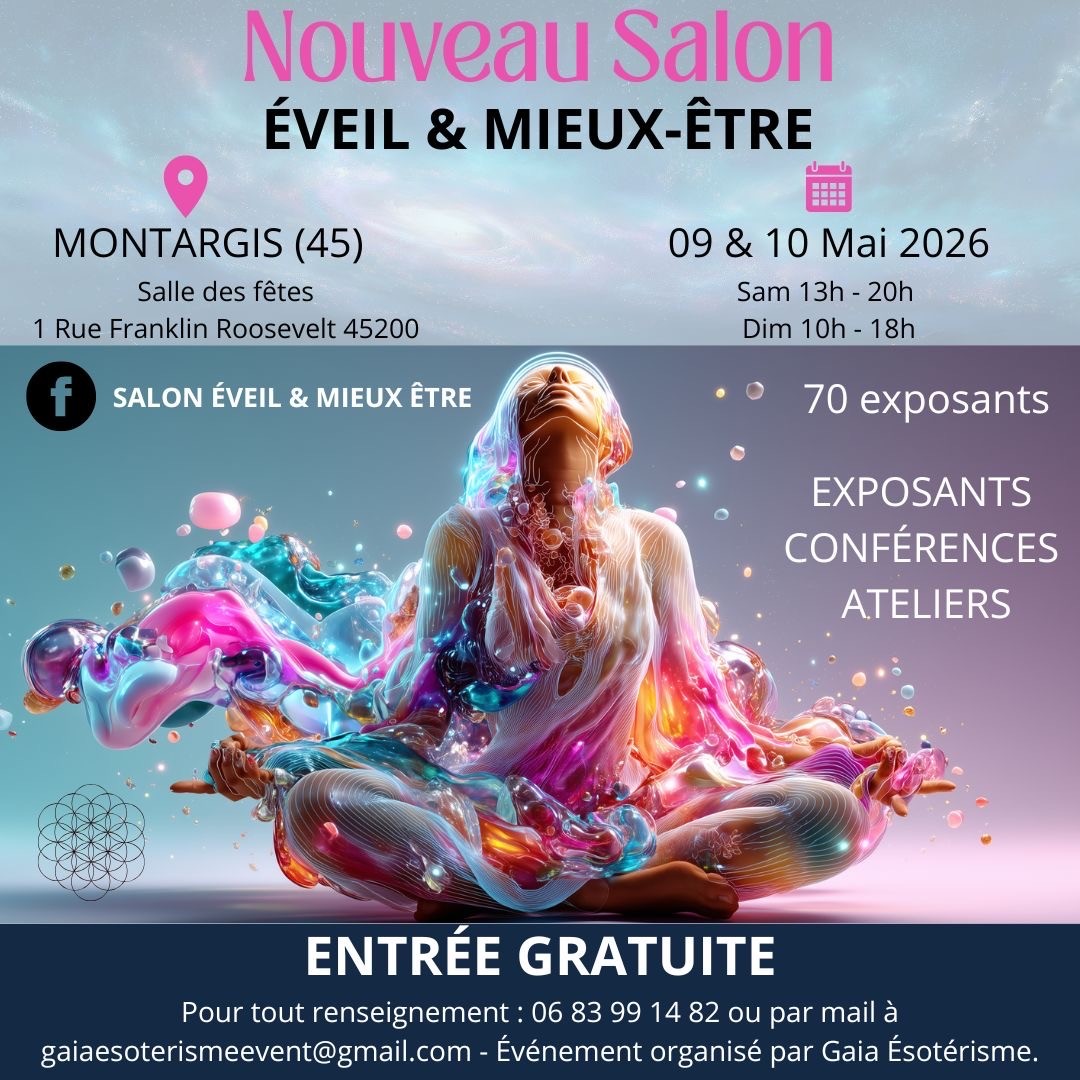 Nouveau Salon : Eveil & Mieux-être — visuel événement