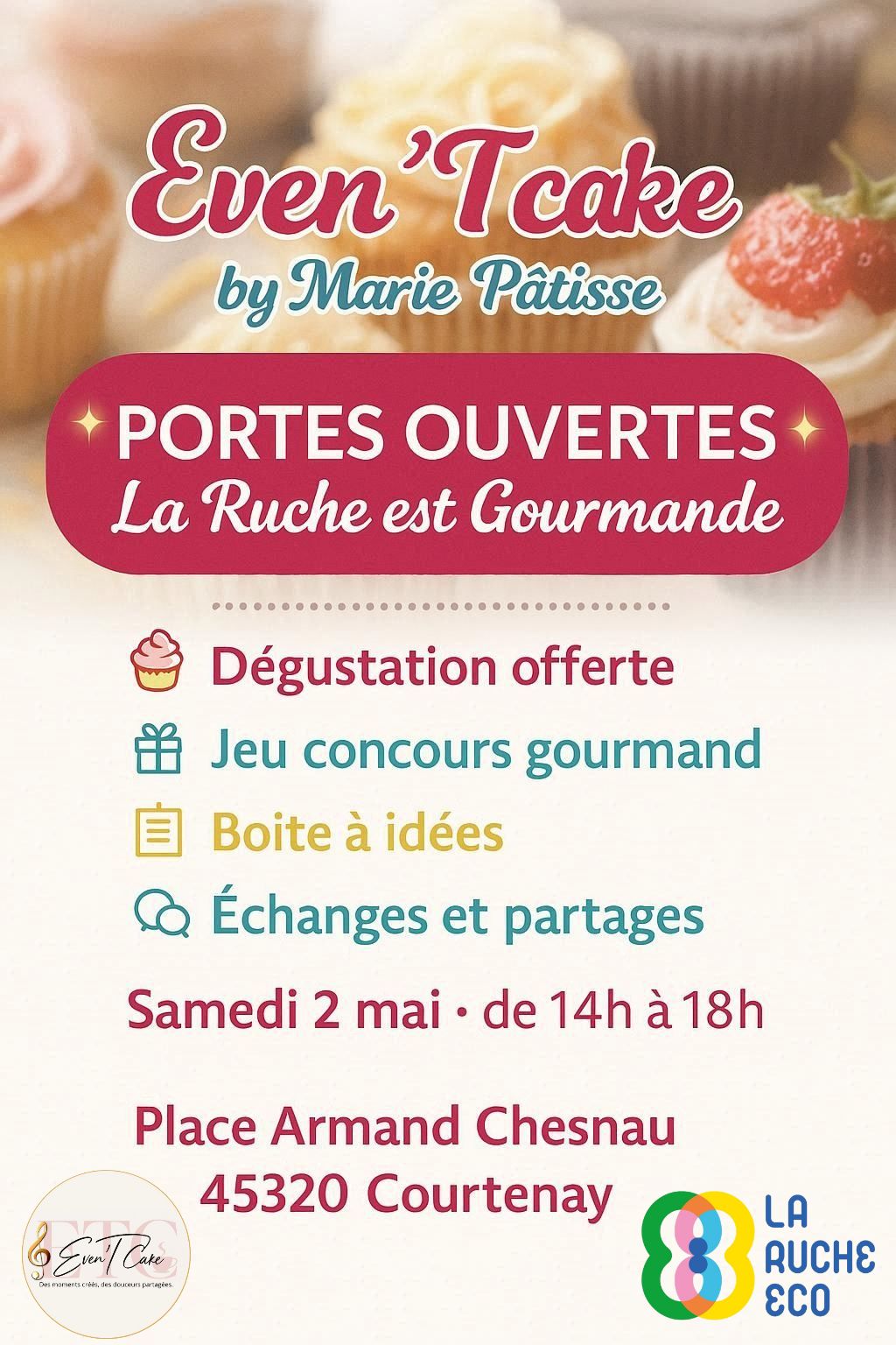 Even't cake by Marie Pâtisse — visuel événement