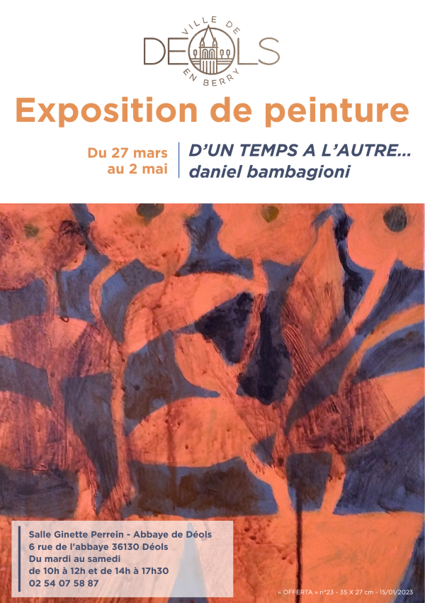 Exposition de peintures "D'un temps à l'autre"