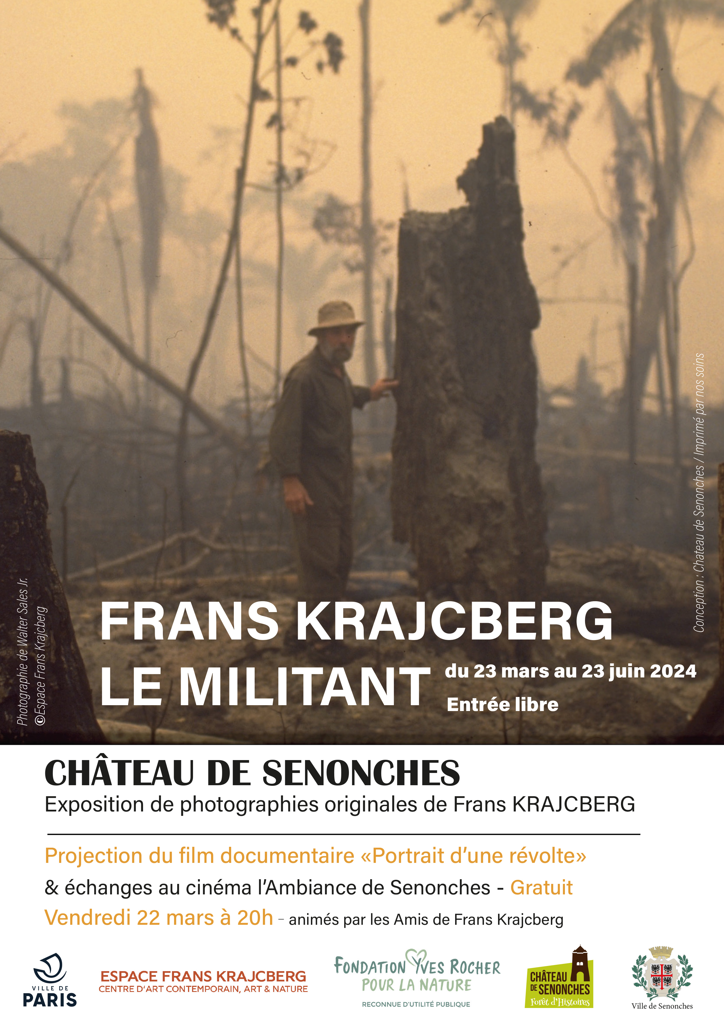 Exposition de photographies - Frans Krajcberg le militant null France null null null null