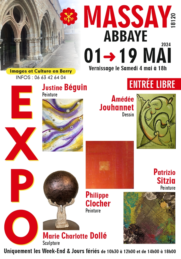 Exposition artistique Du 1 au 19 mai 2024