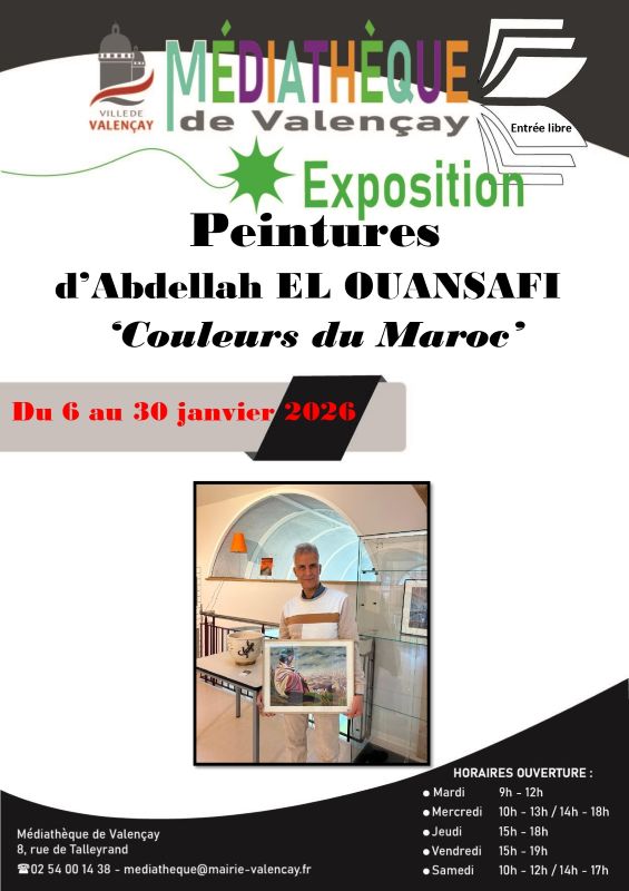 Exposition d'Abdellah OUANSAFI
