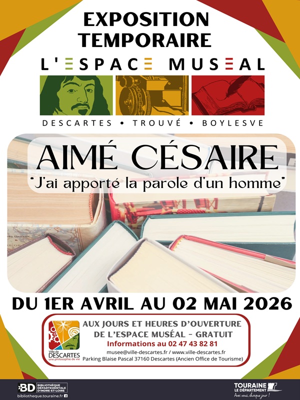 Exposition temporaire " Aimé Césaire "