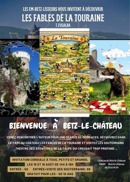 Affiche : Les Fables de la Touraine