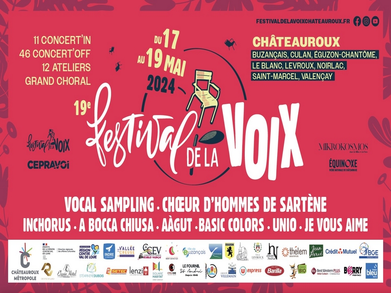 Le Festival de la Voix 2024 dans la Vallée de la Creuse null France null null null null