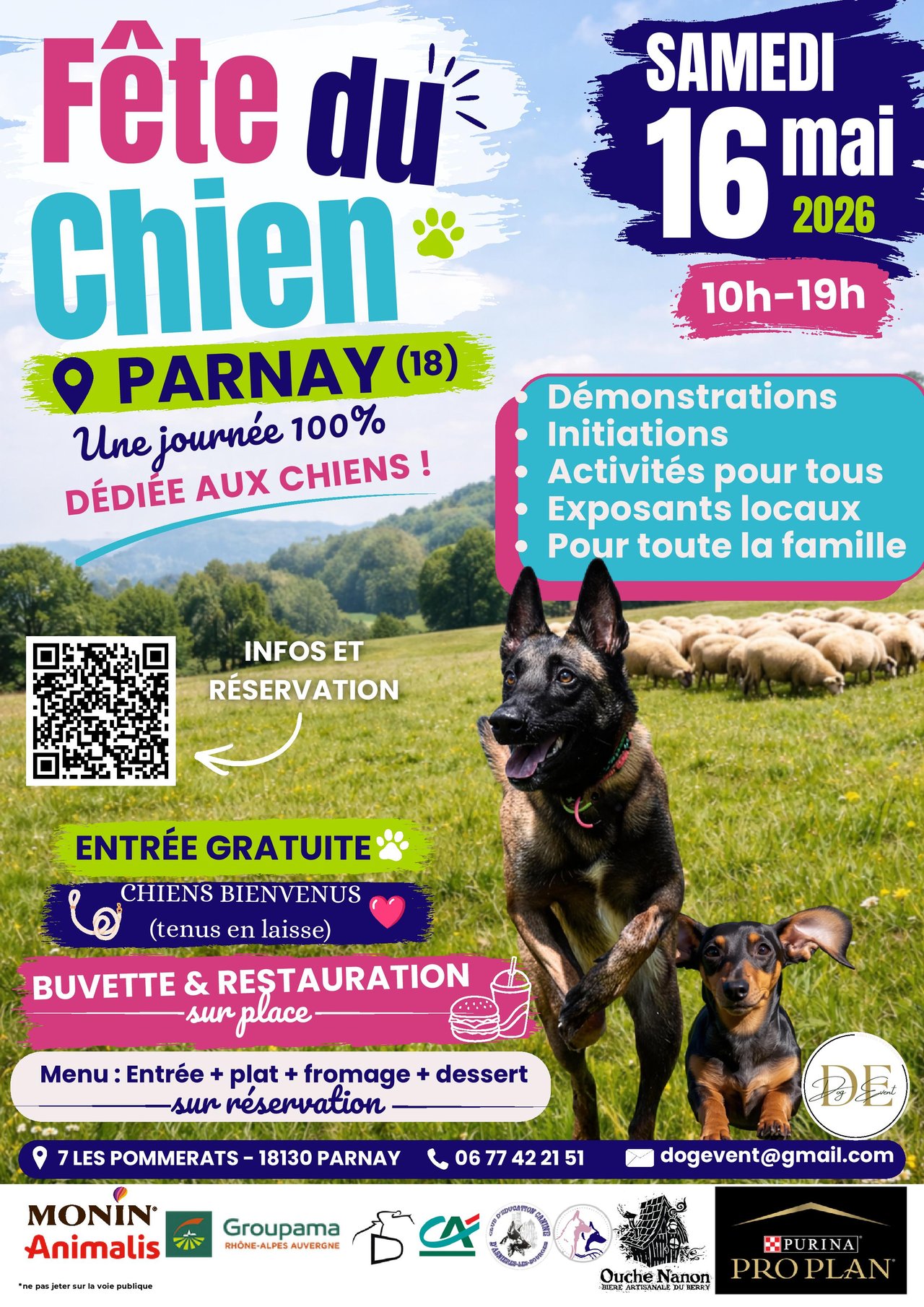 Fête du chien — visuel événement