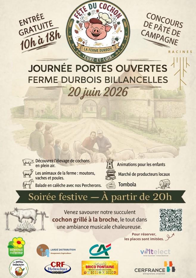 Journée portes ouvertes à la ferme Durbois — visuel événement