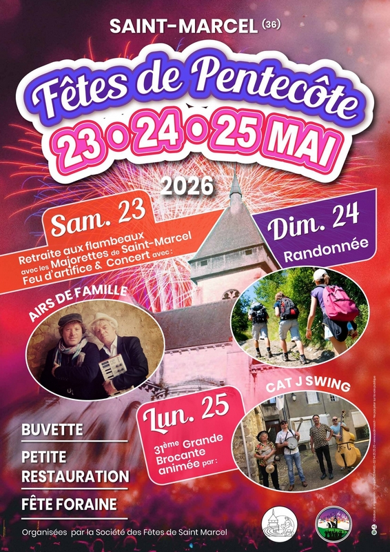 Fête de Pentecôte à Saint-Marcel — visuel événement