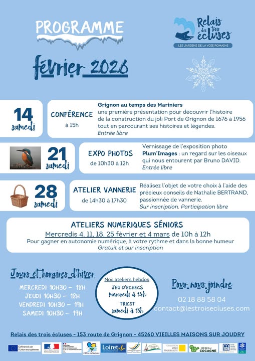 Conférence " Grignon au temps des mariniers"