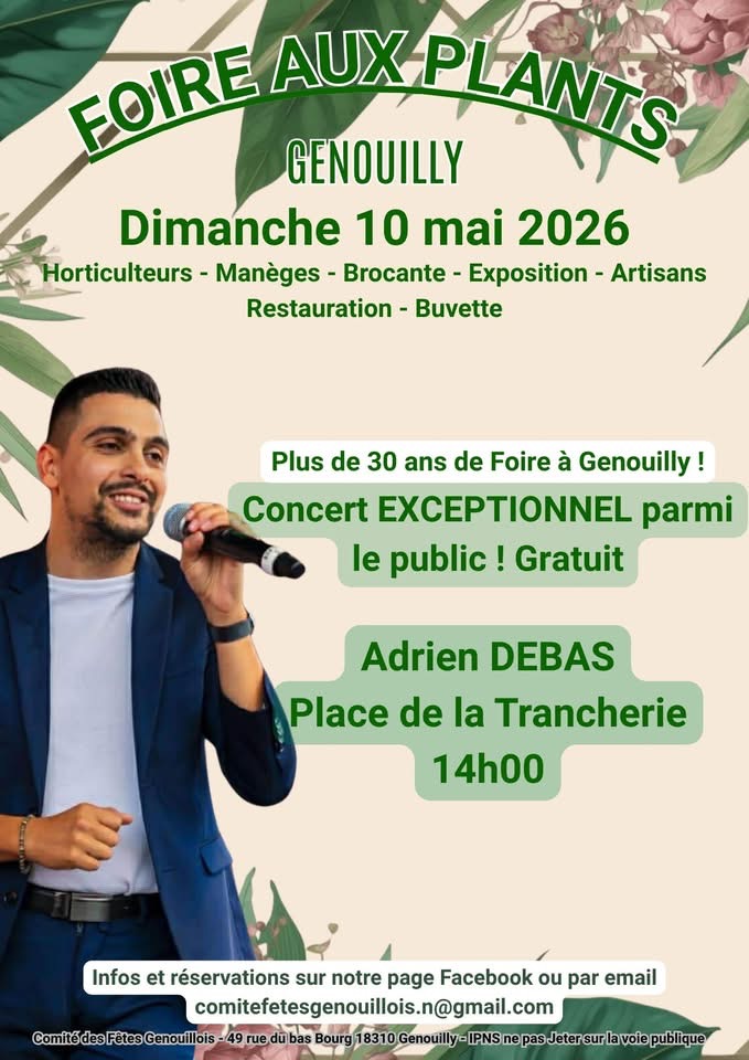 Foire aux plants, Genouilly