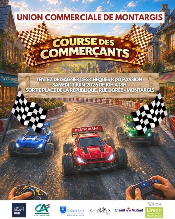 Course des Commerçants — visuel événement