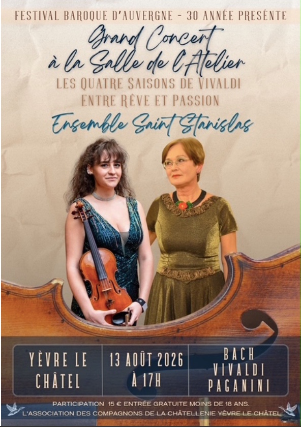 Grand concert de l'Ensemble Saint-Stanislas