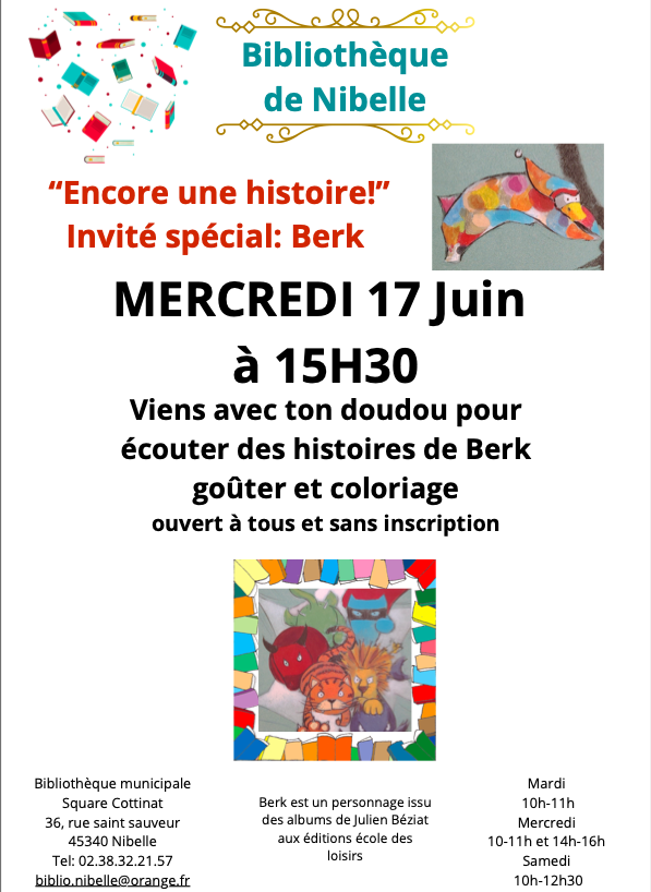 “Encore une histoire!” - Invité spécial : Berk