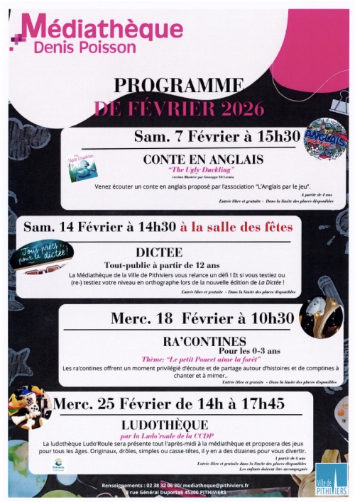 Programme de février
