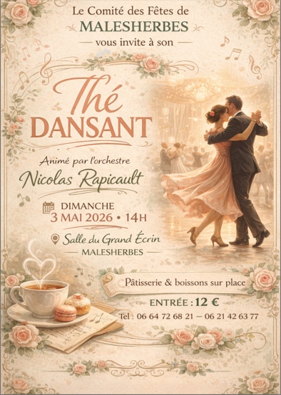 Thé dansant — visuel événement