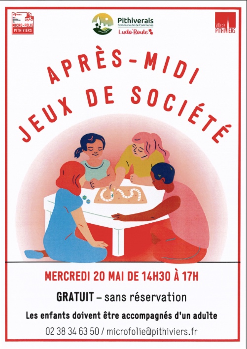 Après-midi jeux de société — visuel événement