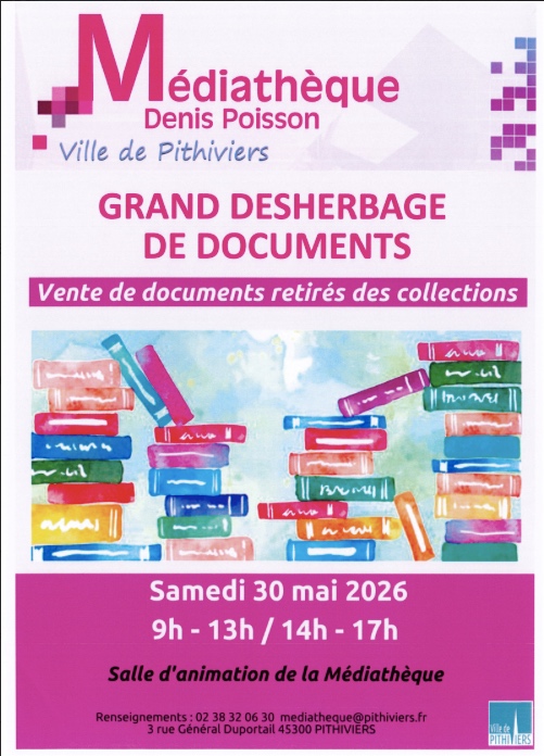 Grand désherbage de documents — visuel événement