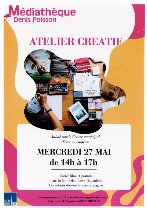 Atelier créatif — visuel événement