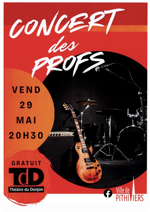 Concert des profs — visuel événement