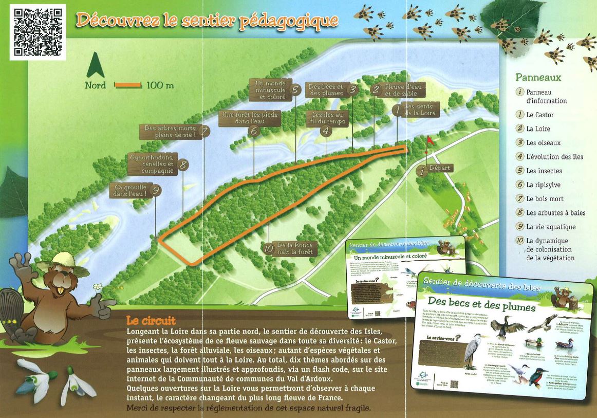 Sentier de découverte des Isles, Mareau-aux-Prés