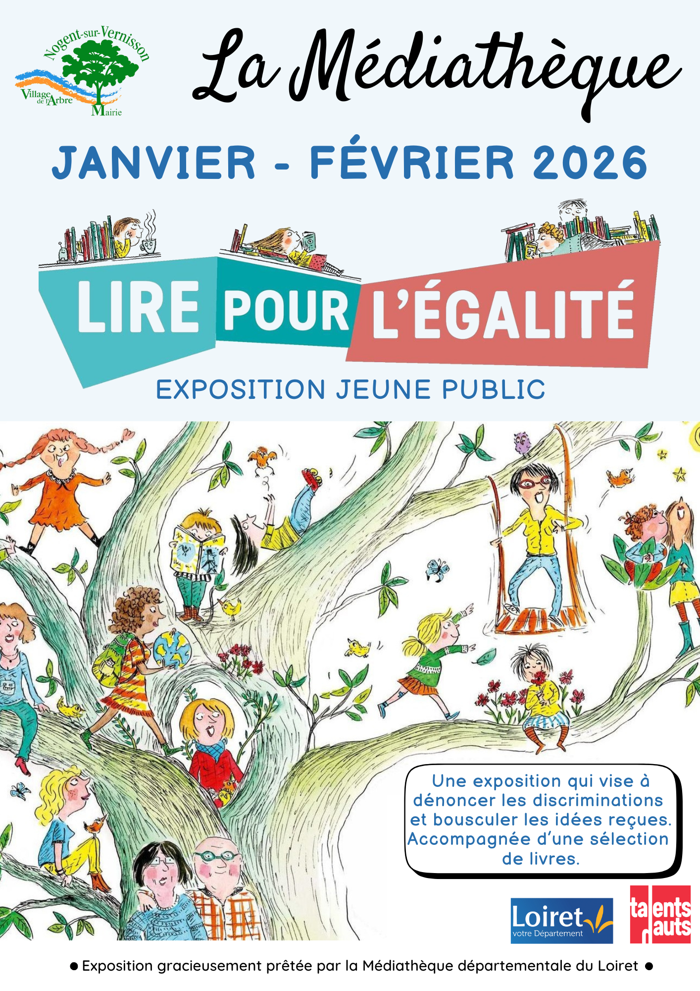 Exposition " Lire pour l'égalité"