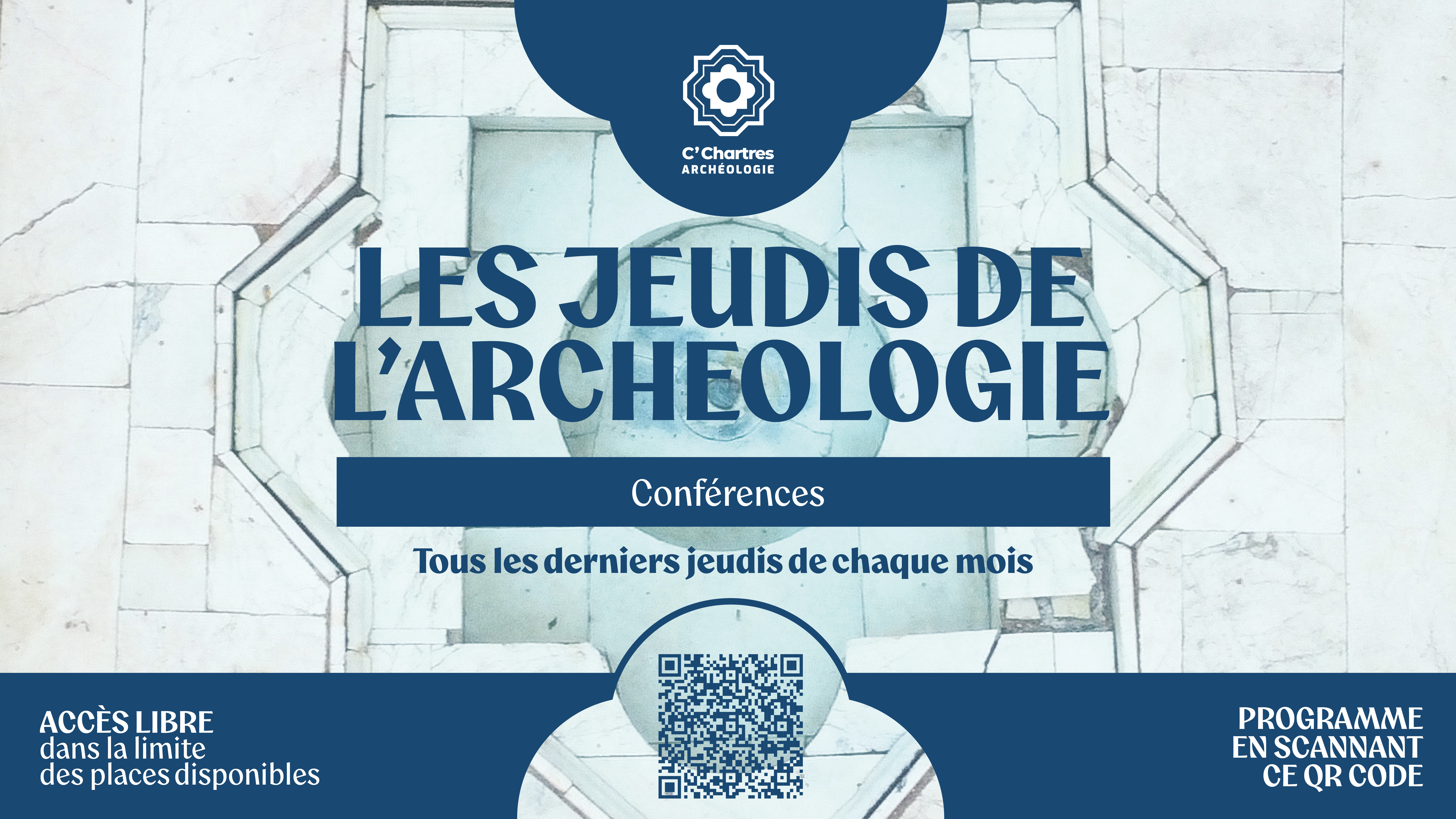 Jeudis de l'archéologie : Recherches sur l’amphithéâtre d’Autricum (Chartres) – Nouvelles données dans les caves et les jardins du quartier Saint-André