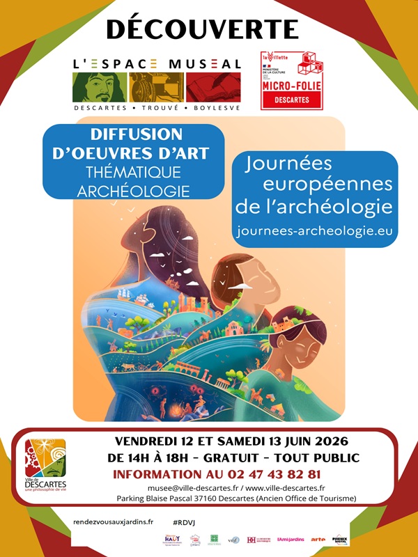 Journées européennes de l'archéologie — visuel événement