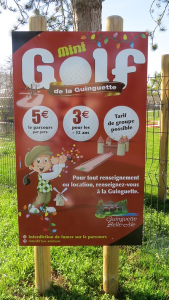 Mini-golf de La Guinguette de Belle-Isle