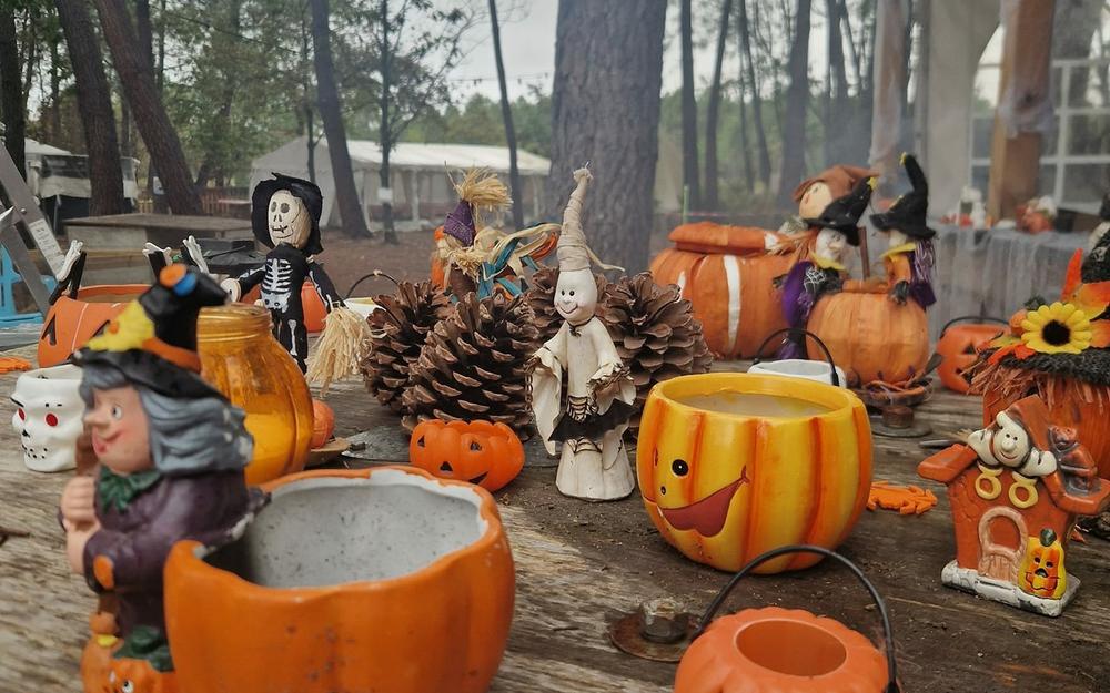 Halloween à l'Accrobranche - Étang de la Vallée, Vitry-aux-Loges