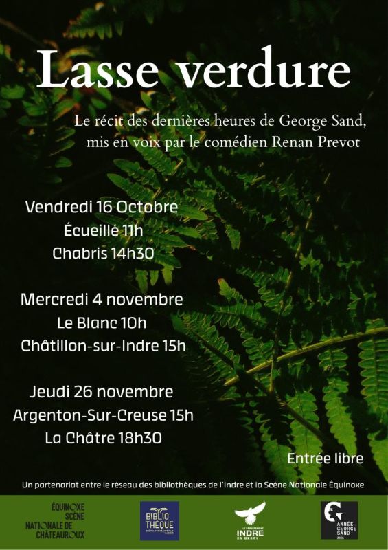 Lecture "Lasse verdure"