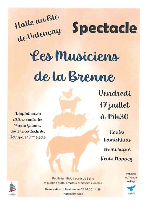 Spectacle : Les Musiciens de la Brenne