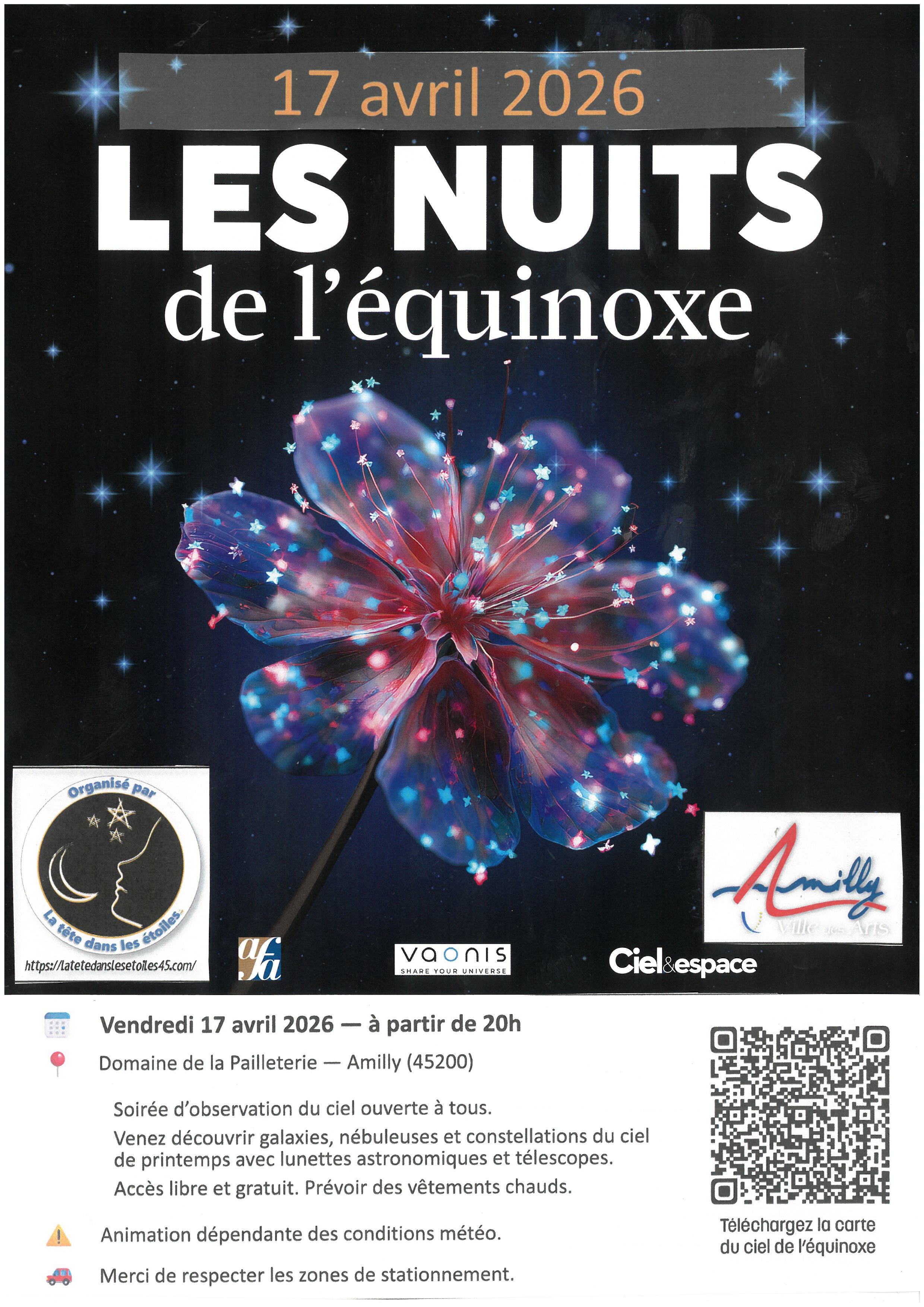Les nuits de l'équinoxe — visuel événement