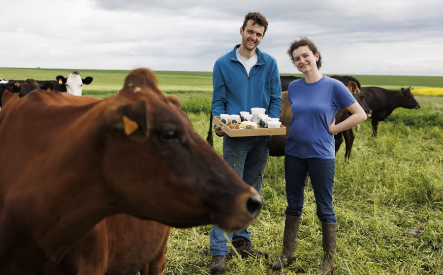De la ferme de Fadainville à l'assiette