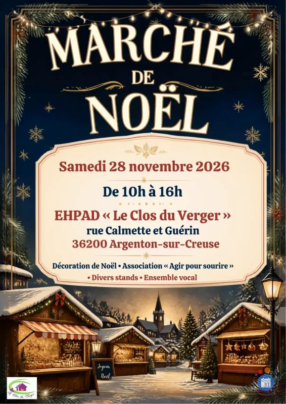 Affiche de Marché de Noël
