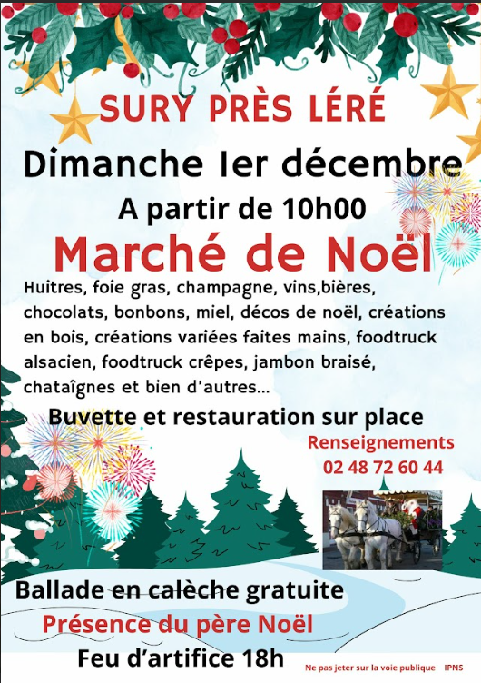 Marché de Noël de Sury-Près-Léré