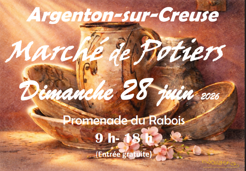 22ème Marché national des potiers — visuel événement