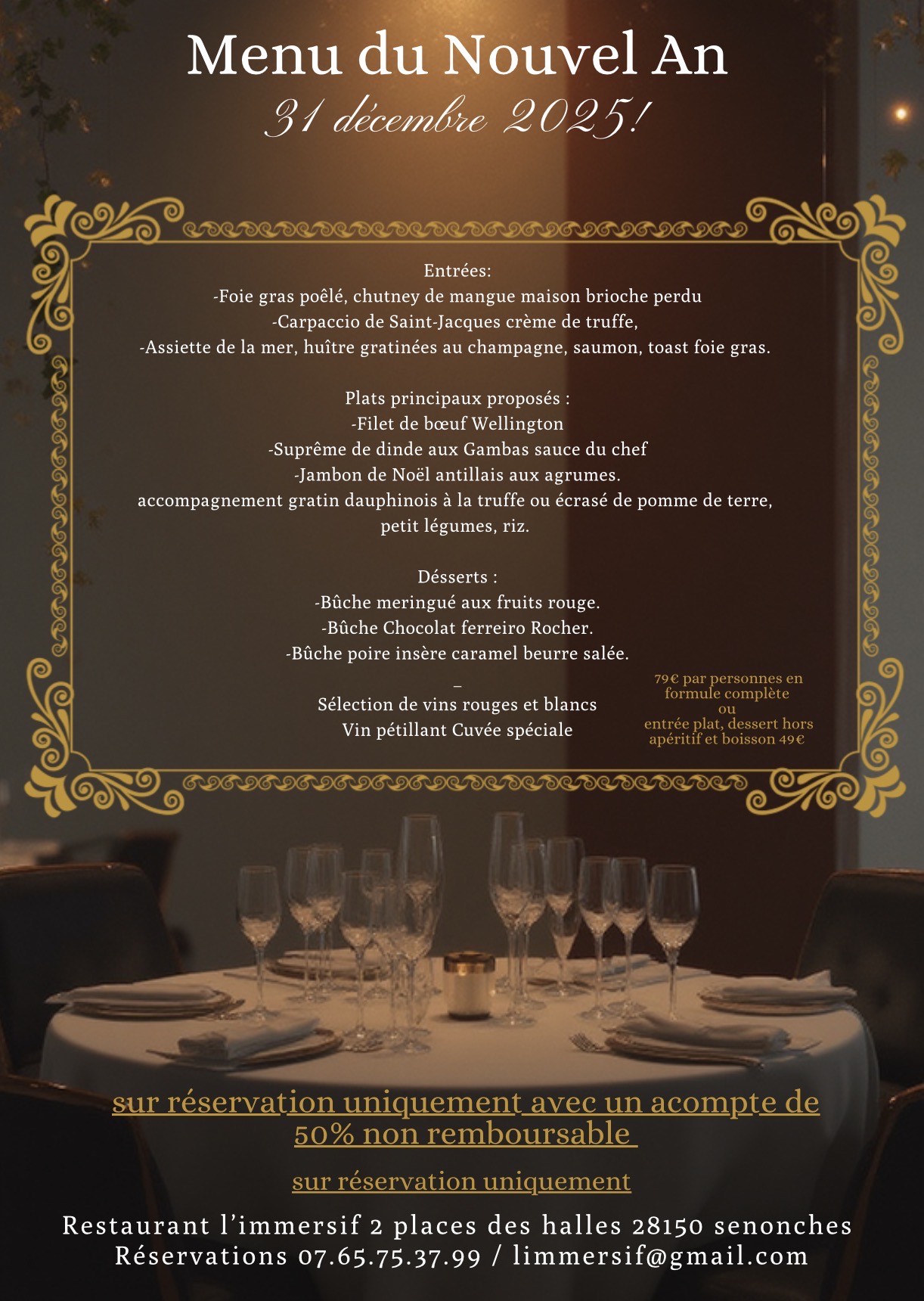 Restaurant l'Immersif, Senonches - photo 3