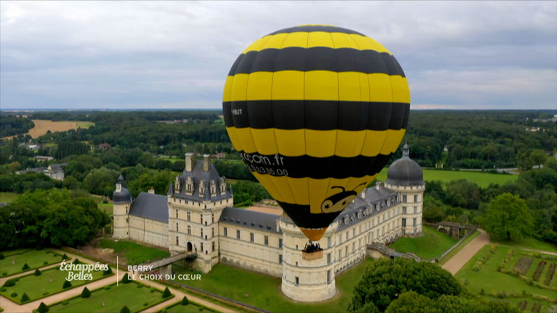 Vol en mogolfiere au pays de Valençay