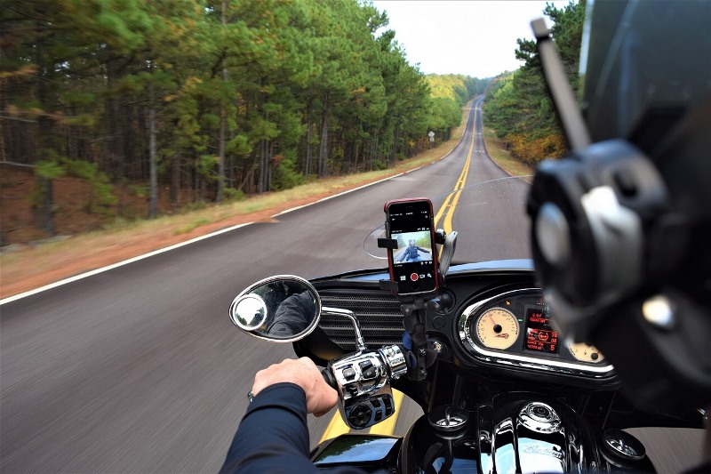 Randonnée moto et moto trois roues — visuel événement