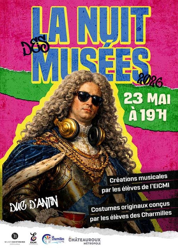 La Nuit des musées 2026 — visuel événement