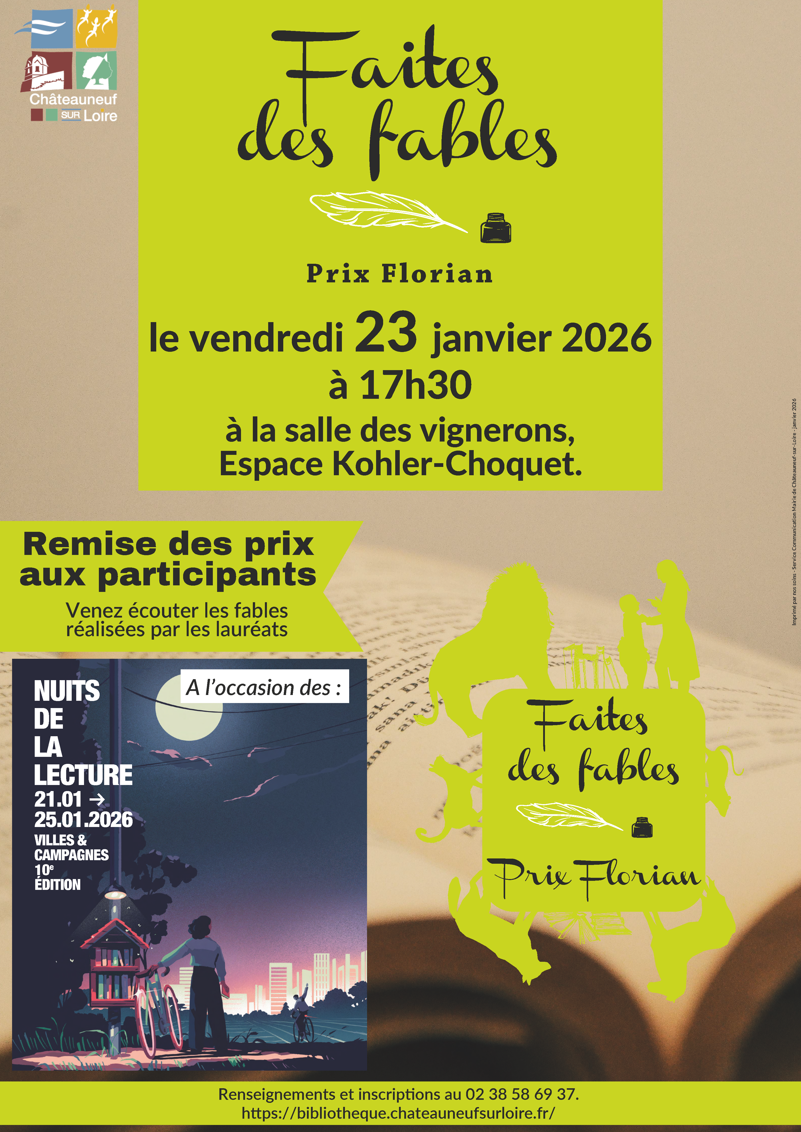 Faites des Fables : prix Florian