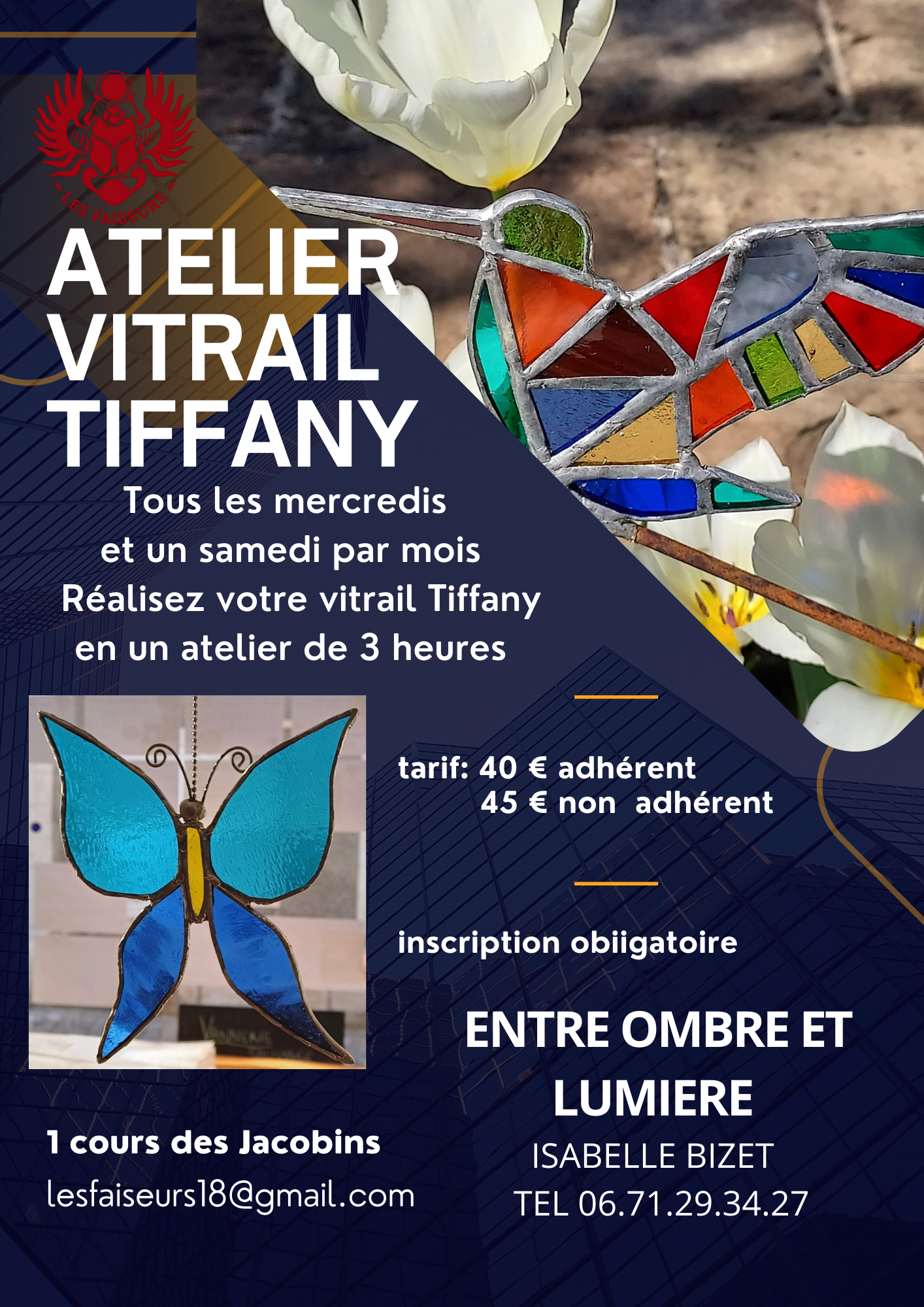 LES FAISEURS - Ateliers vitrail Tiffany