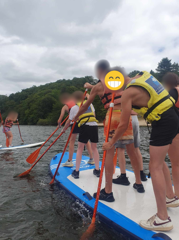 Paddle géant à la base de plein air d'Eguzon — photo 2
