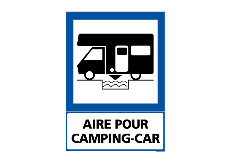 Aire de service et aire de stationnement pour camping-cars